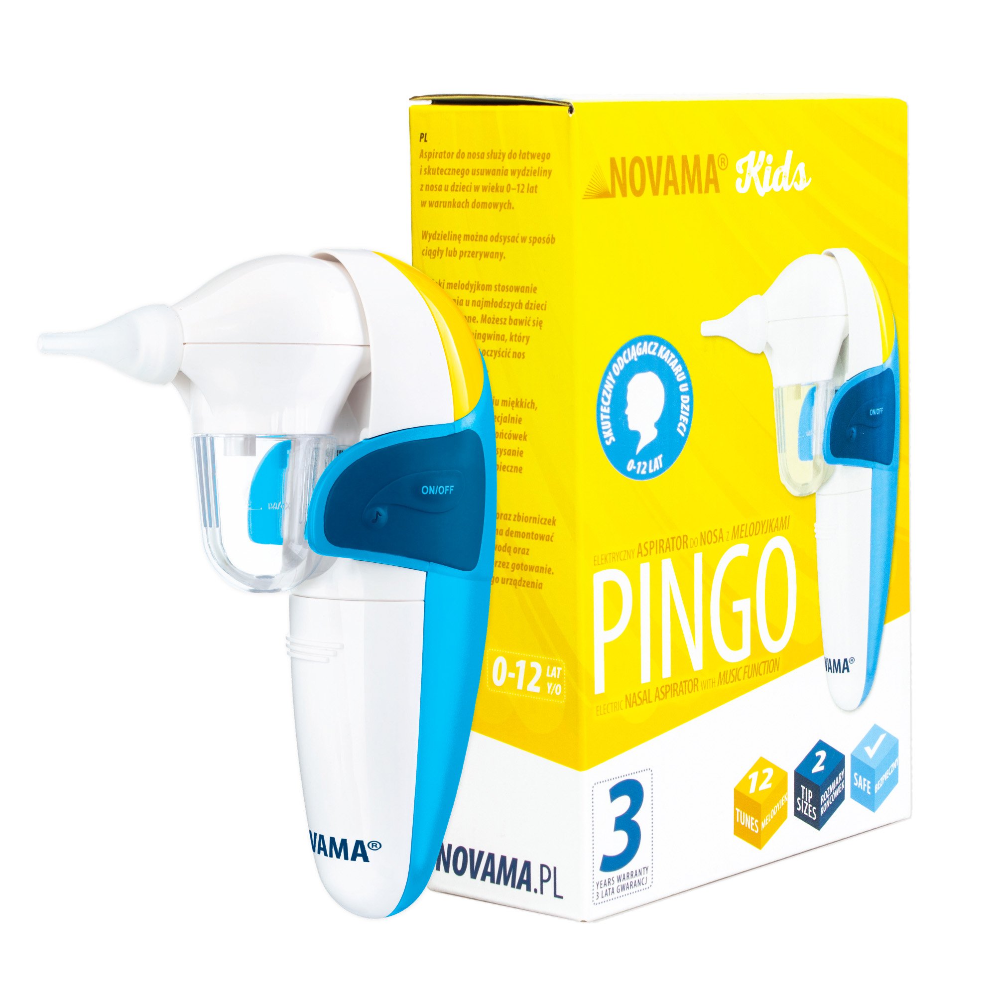 Aspirator nazal cu baterie NOVAMA PINGO